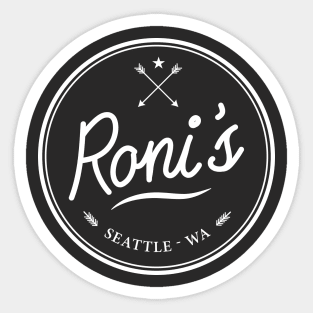 Roni's Seattle Sticker